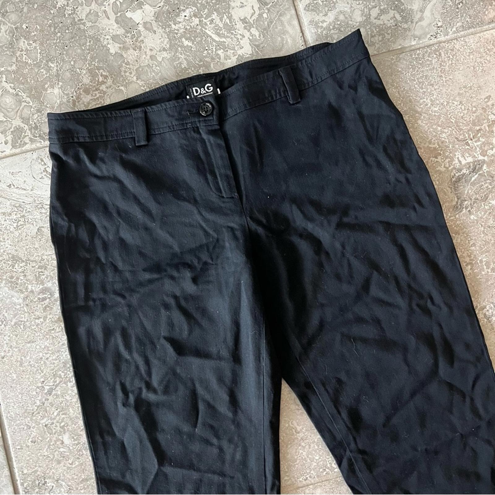 Dolce & Gabbana Women’s Black Pants Made in Italy, Waist 30” EXCELLENT! $950