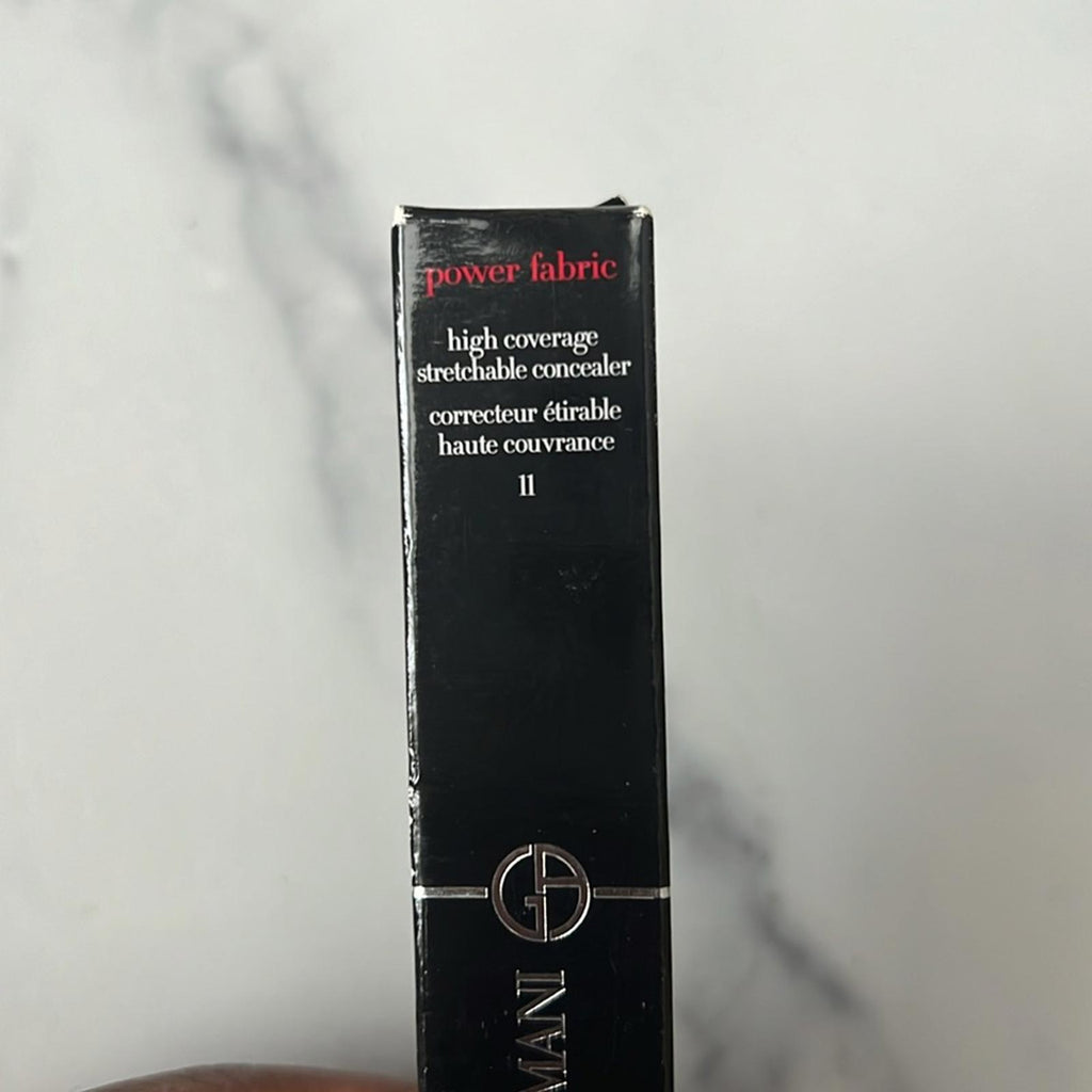 ARMANI Beauty Power Fabric Concealer #11 High Coverage 6ml NEW