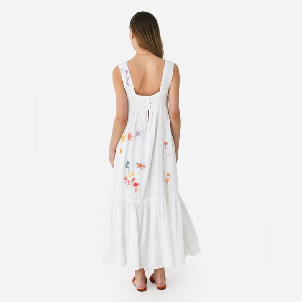 MOTHER The Love Story Summer Dreams Dress in White, NWT, Size L
