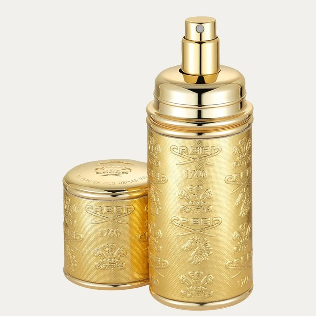 CREED Deluxe Atomizer, Gold with Gold Trim 1.7 oz. New in Box