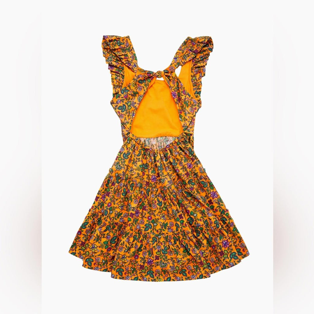Polo Ralph Lauren Paisley Print Flutter-Sleeve Dress, Size XL(16) New w/Tag