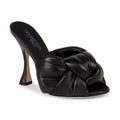 NEW Giambattista Valli Max Bow Padded Mules, Black Size 8 NWT Retail $1,140