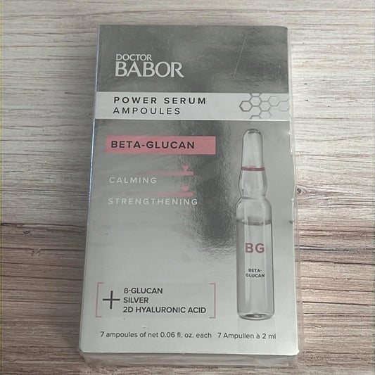 BABOR 7 Beta-Glucan Power Serum Ampoules NEW in Box & SEALED