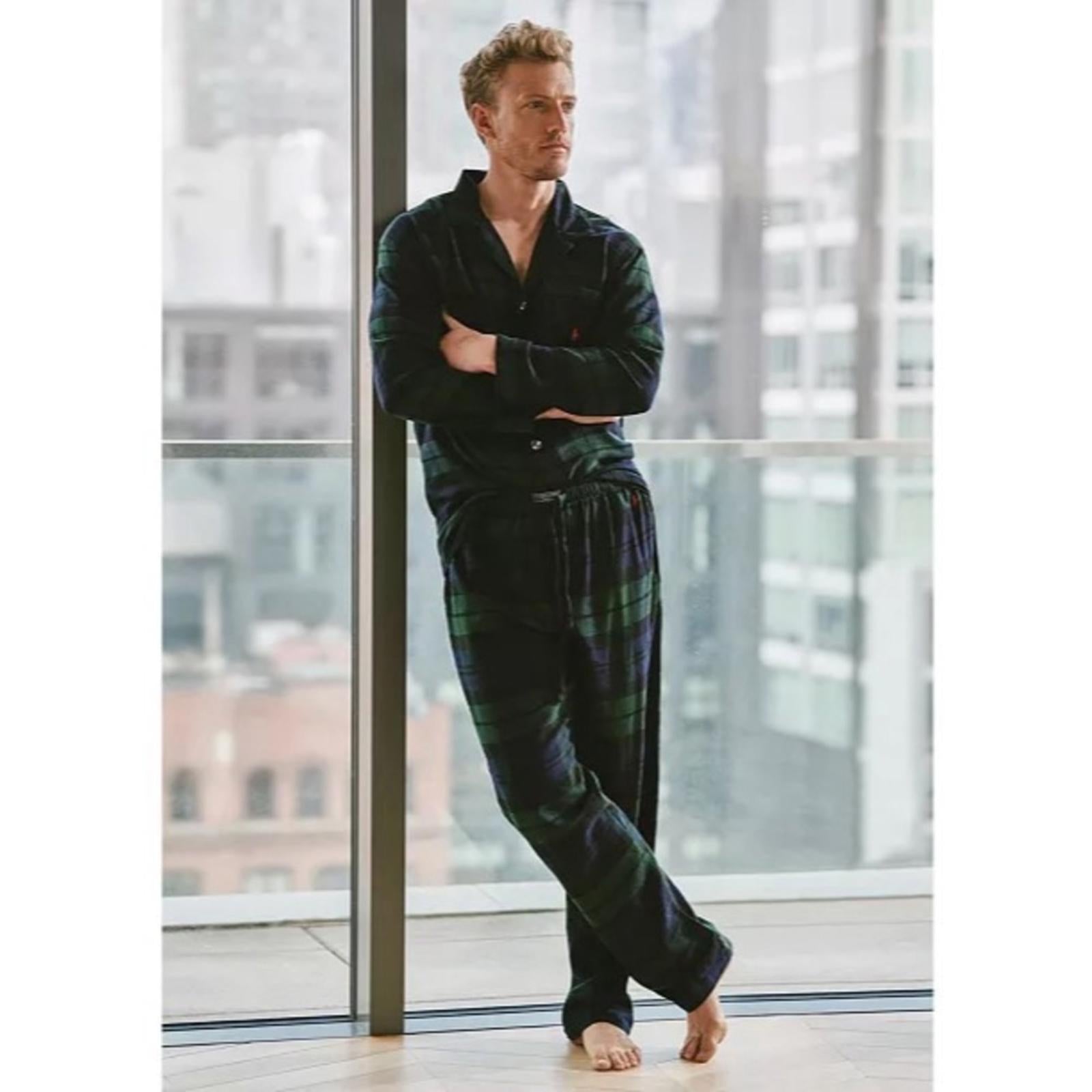 Polo Ralph Lauren Men's Flannel Pajama Top, Size M New w/Tag