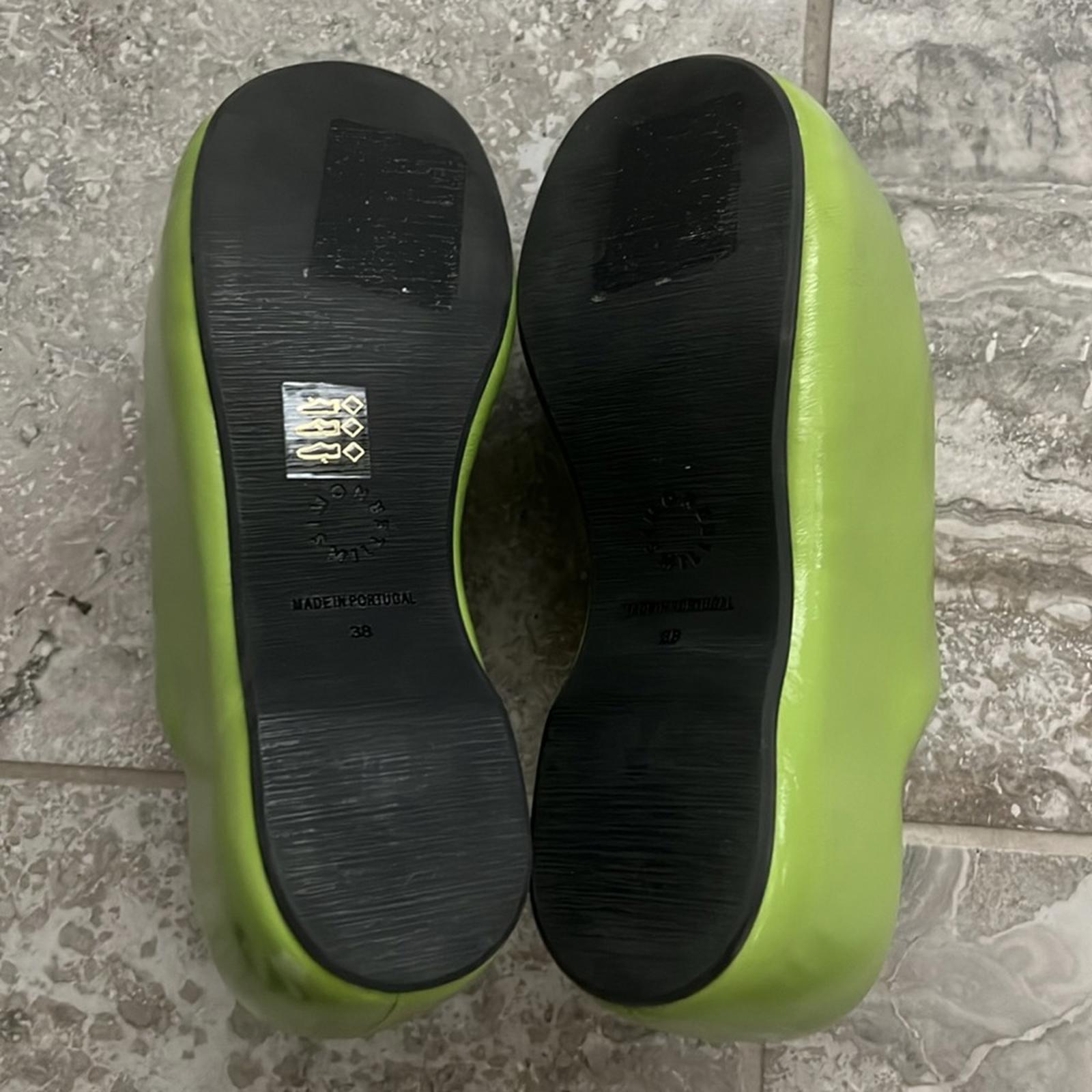 Simon Miller Platform Bubble Clog in Kiwi, REVOLVE Size EU 38 US 8 New w/o Box