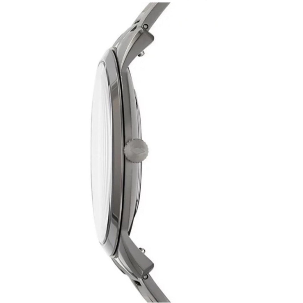 Fossil Men's The Minimalist Three-Hand, Smoke-Tone Stainless Steel Watch, FS5459