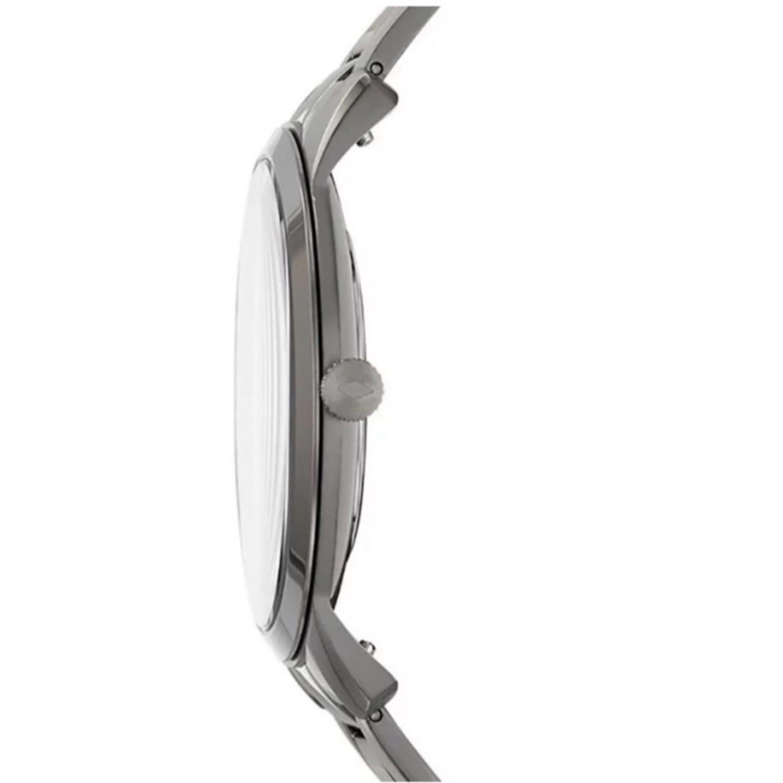 Fossil Men's The Minimalist Three-Hand, Smoke-Tone Stainless Steel Watch, FS5459