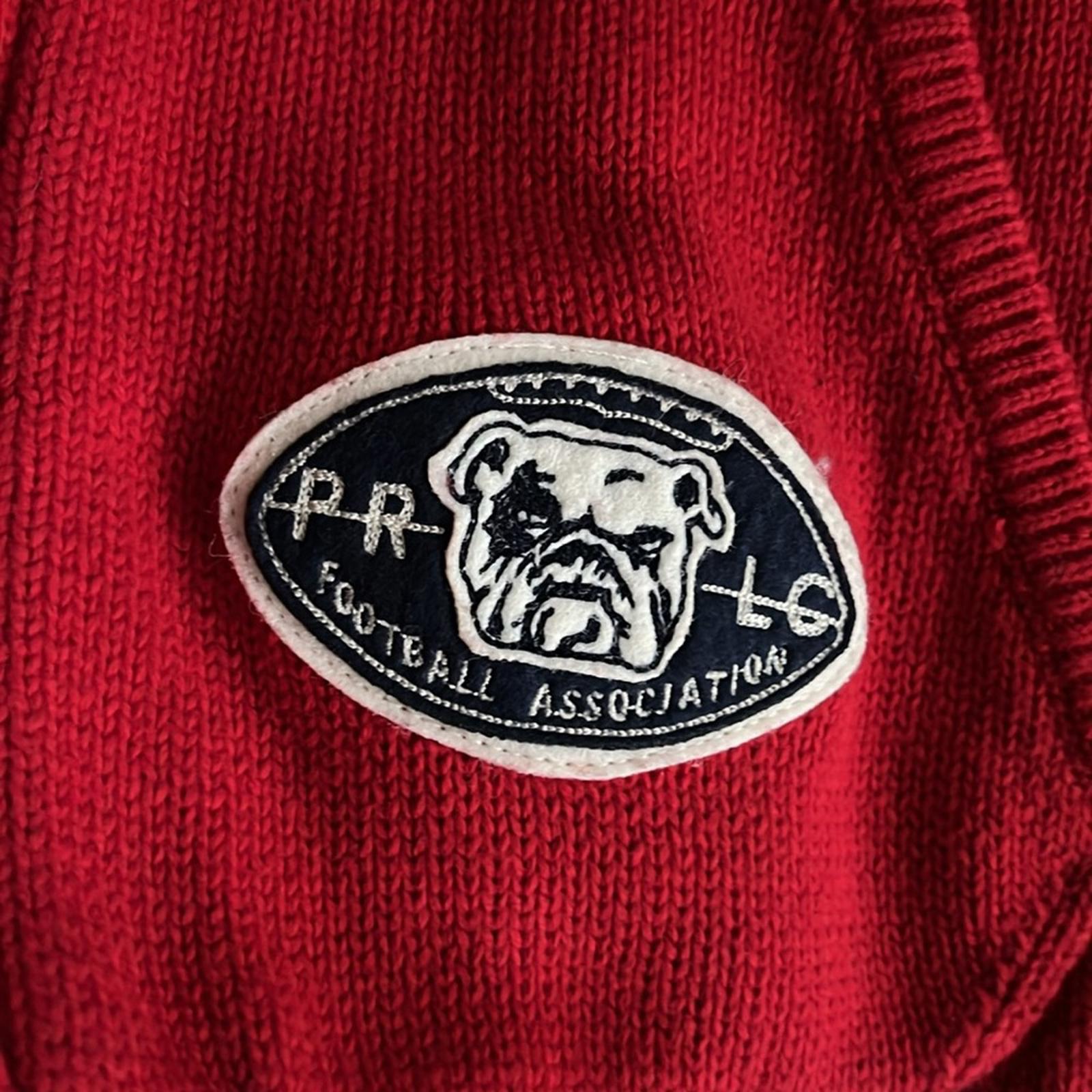 Polo Ralph Lauren Cotton Full-Zip Letterman Sweater Jacket Size L (14/16) NWT