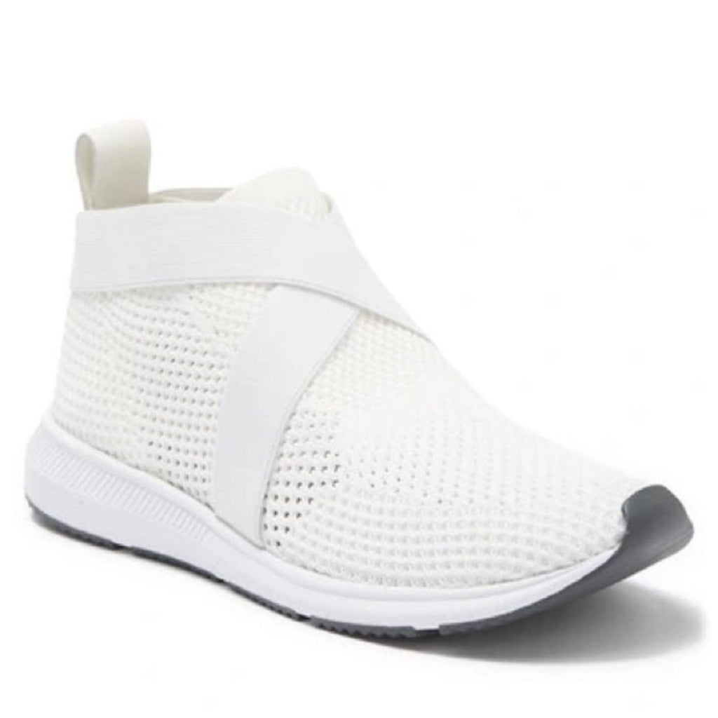 NEW Eileen Fisher Zing Stretch Knit Sneakers in White, Size 11 NEW w/o Box