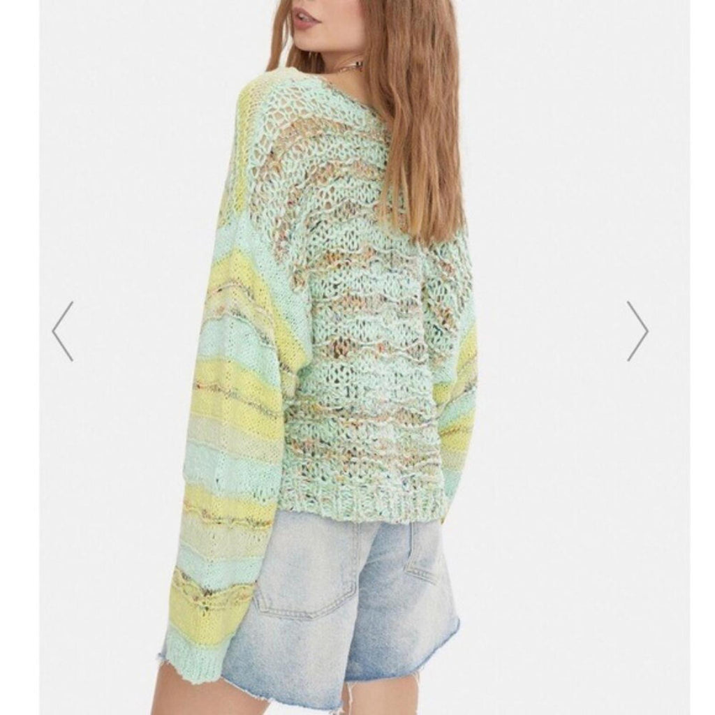 Free People Sugared Mint Lake Life Pullover, Size XS New w/Tag