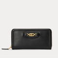 Ralph Lauren Leather Continental Wallet in Black, New w/Tag Retail $150 SOLD OUT