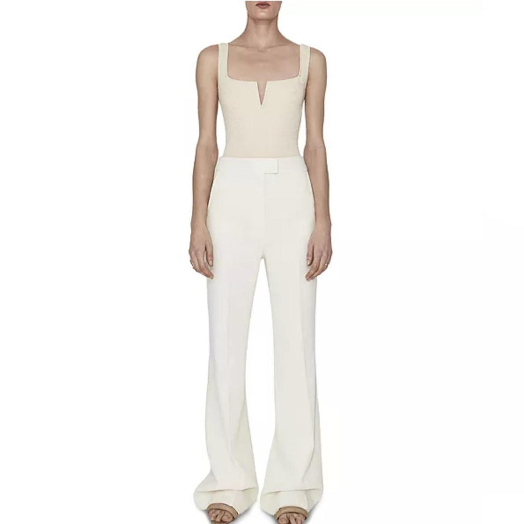 Galvan London Tailored Suit Trousers in Ivory/Cream, NWT, Size 4