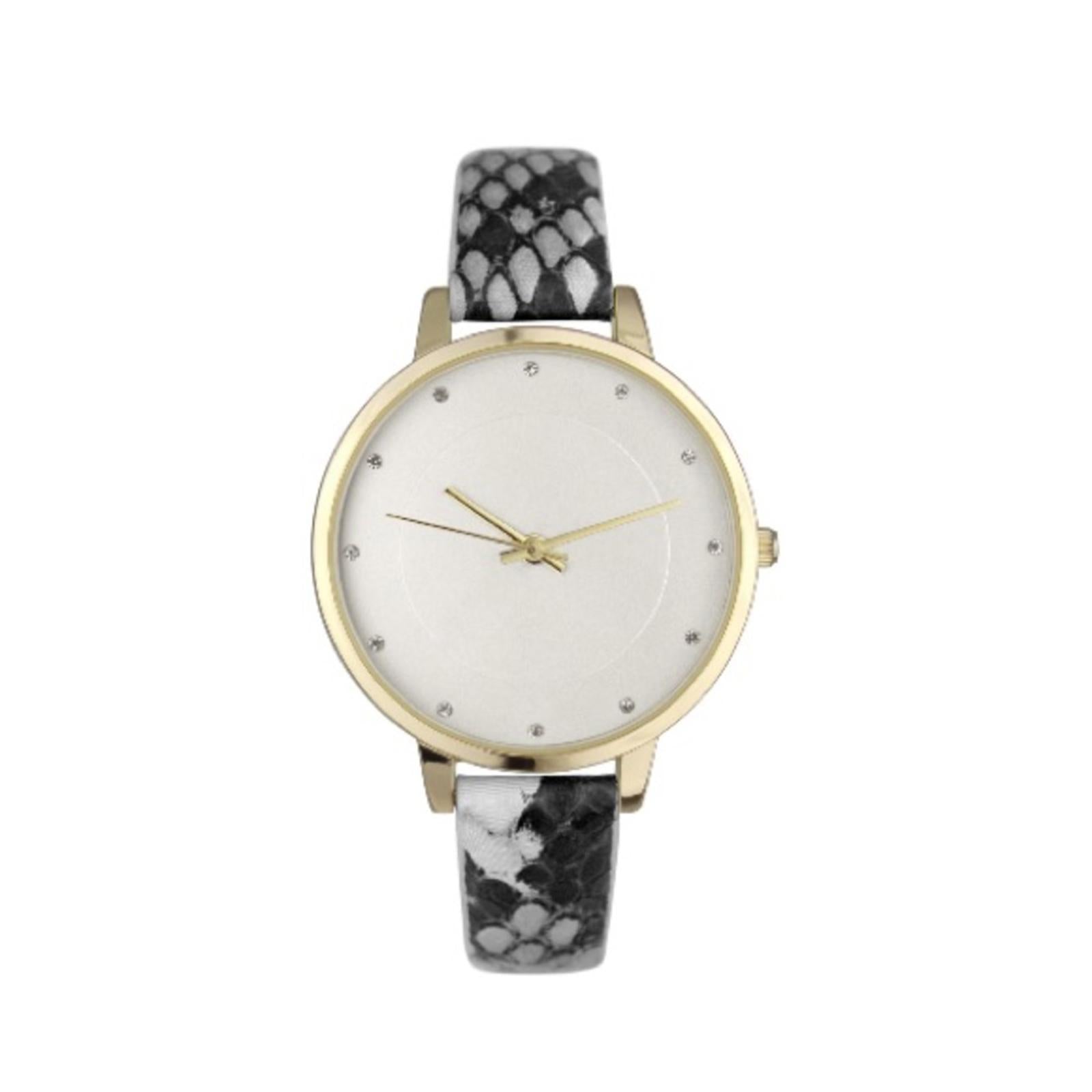 INC Gray Faux Snake Strap Watch 38mm, New w/Tag Retail $49.50