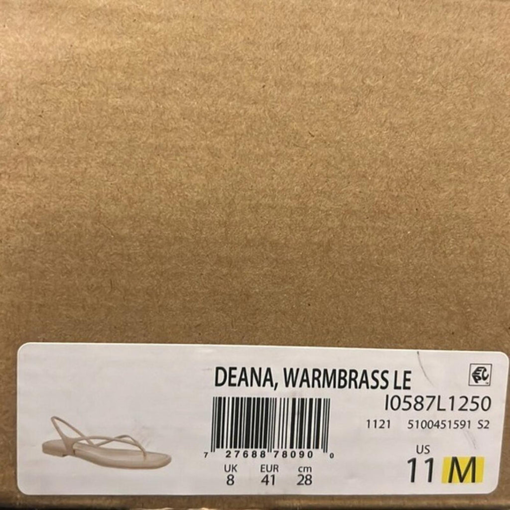 Vince Deana Strappy Sandals in Warm Brass, Size 11 New in Box