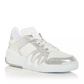 Giuseppe Zanotti Talon Metallic Trim Low Top Sneakers Size 42.5 NEW +Dust Bag