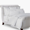 Ralph Lauren Eloise Embroidery Organic Cotton Duvet in Platinum Full/Queen $650