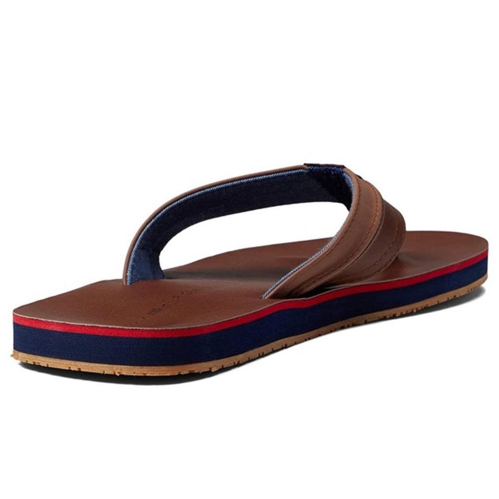 Tommy Hilfiger Drolo Medium Brown Flip Flop Sandals, Size 10 New in Box