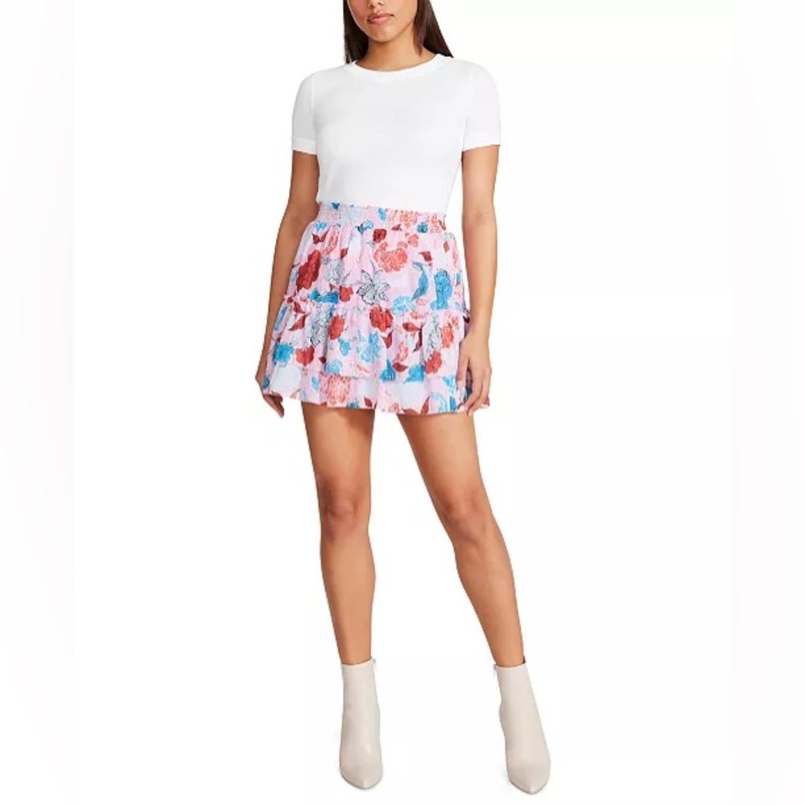 BB Dakota First Class Ruffled Skirt, Pink Size M (EU 38-40) New w/Tag