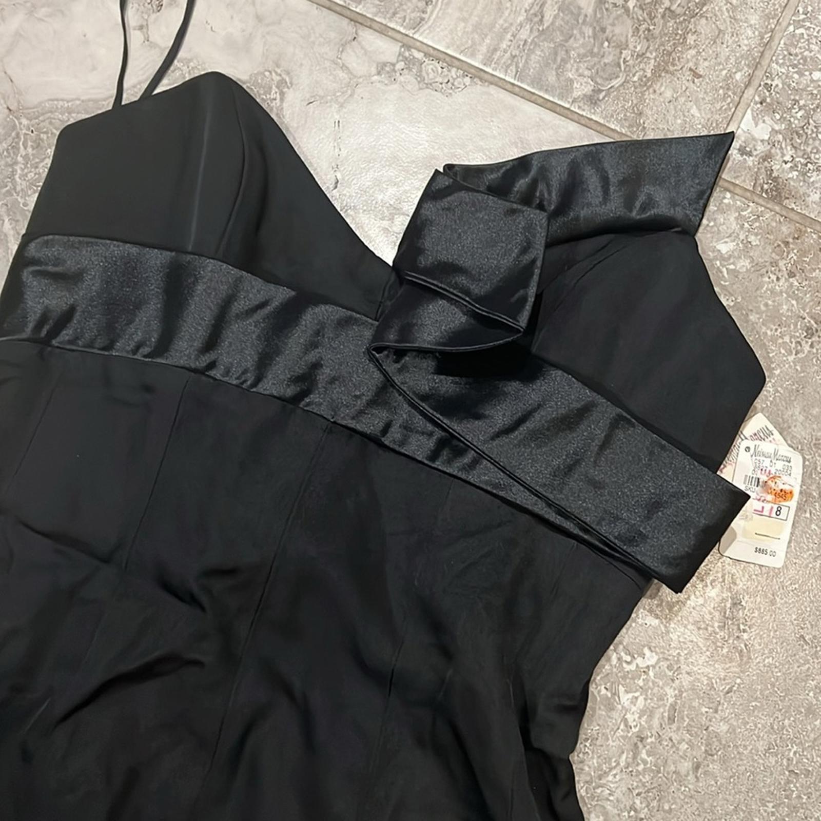 Angel Sanchez Perfect Strapless Little Black Dress Size 8, New w/Tag Retail $885