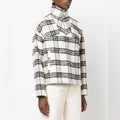 IRO Bika Jacket in Ecru/Black/Grey Size EU 40 New w/Tag