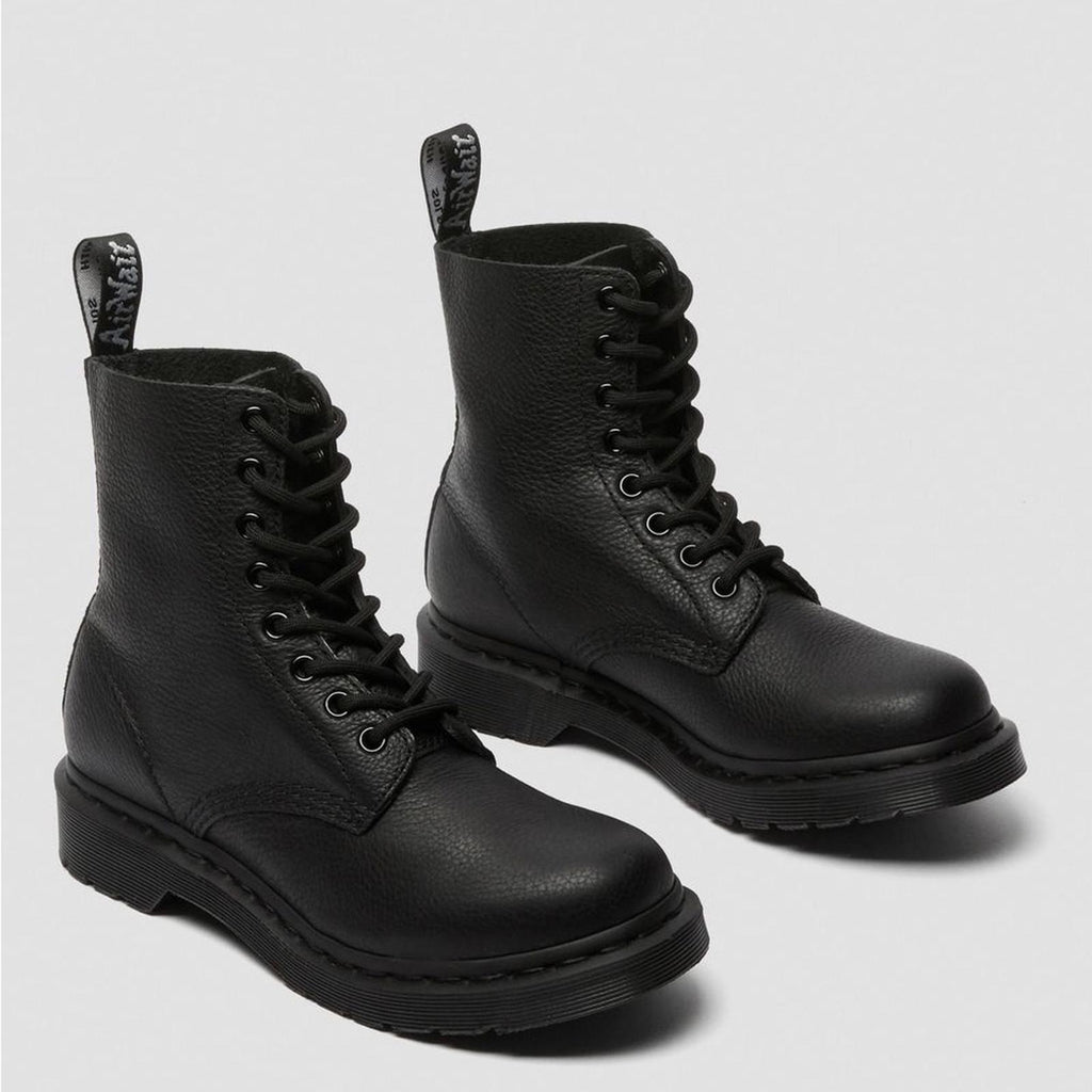 Dr Martens AirWair 1460 Pascal Mono Lace-Up in Black, Size 36 New in Box $170