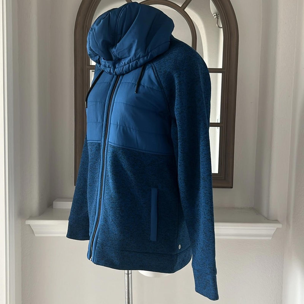NEW Zella Hybrid Puffer Jacket in Blue, Men’s Size S New w/o Tag, Retail $129