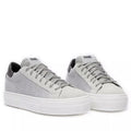 P448 Thea Low Top Leather Lace-Up Platform Sneakers Size 40(9/9.5) NEW w/o Box