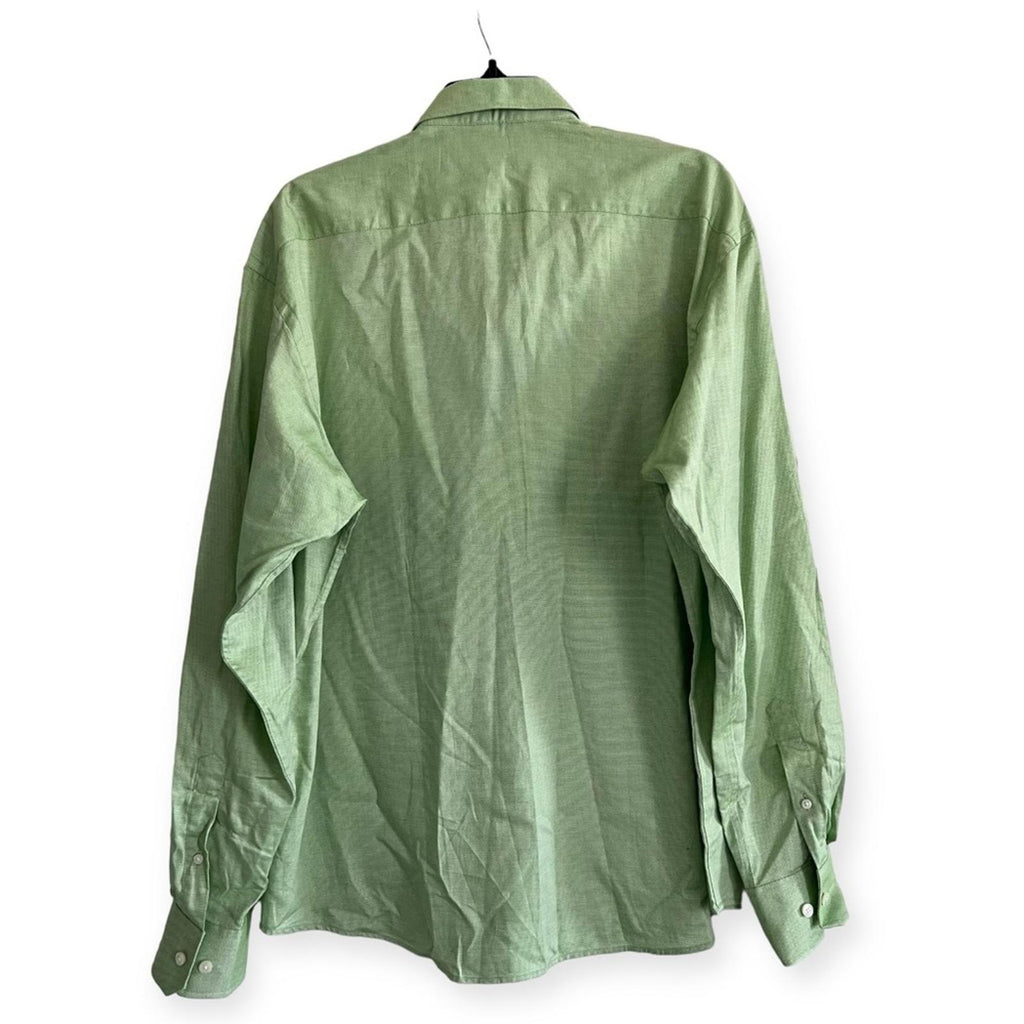 Color Plus Men’s Dress Shirt, Green Size XL EXCELLENT!