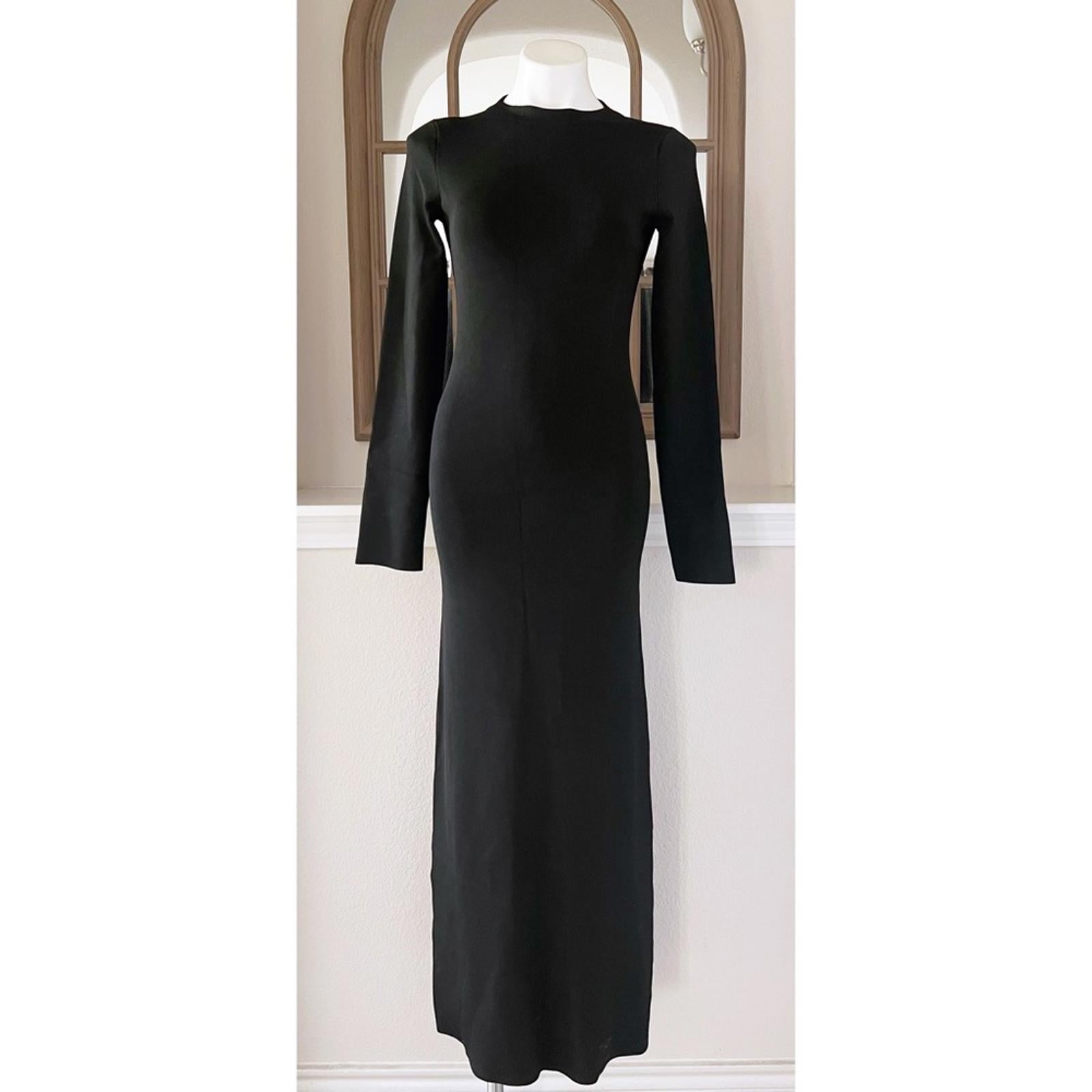 Galvan London x Revolve Athena Pearl Dress in Black, NWT, Size S
