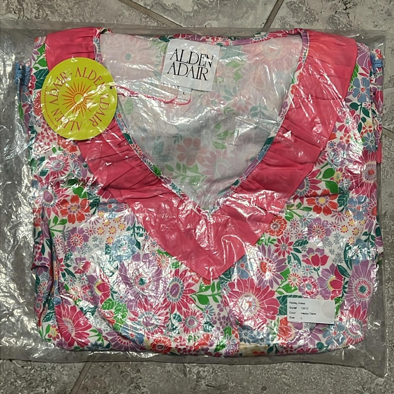Alden Adair Kelsey Dress in Happy Daze, NWT, Size L