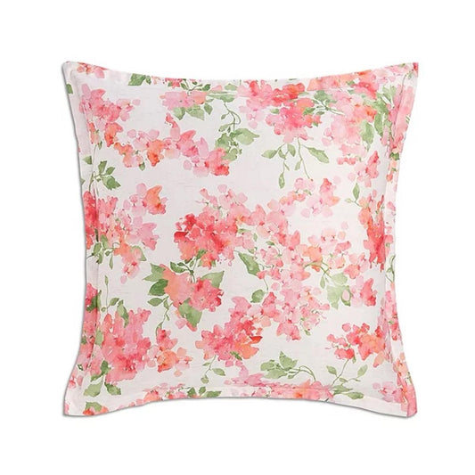 2 Sky Blushing Hydrangea Euro Shams New w/Tag $145