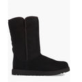 UGG Michelle BLACK Pull-On Suede Fur Lined Boots, Size EU40/ US9 NWT S/N 1013462
