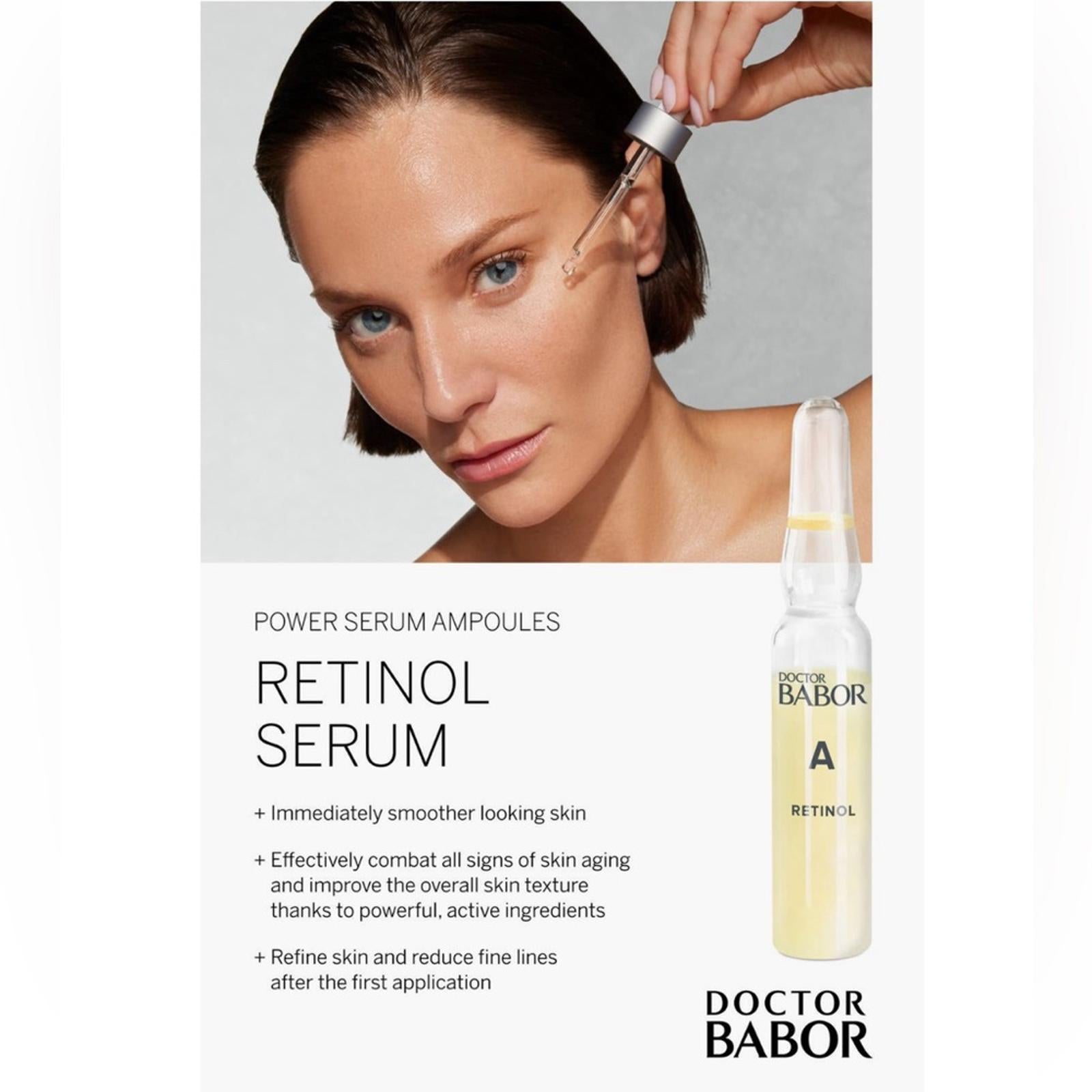 BABOR 7 Retinol A Power Serum Ampoules NEW in BOX & Sealed