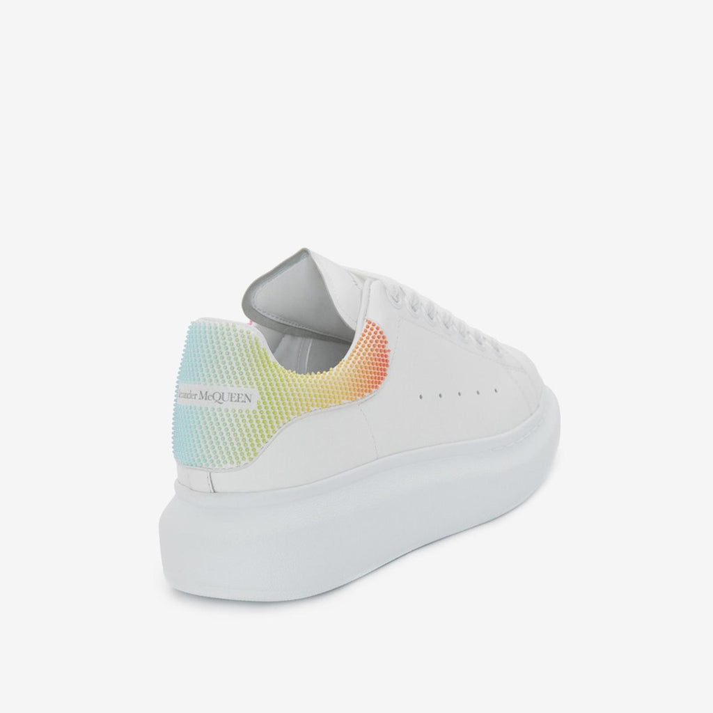 Alexander McQueen White Smooth Calf Leather Sneakers, Size EU 41 New in Box