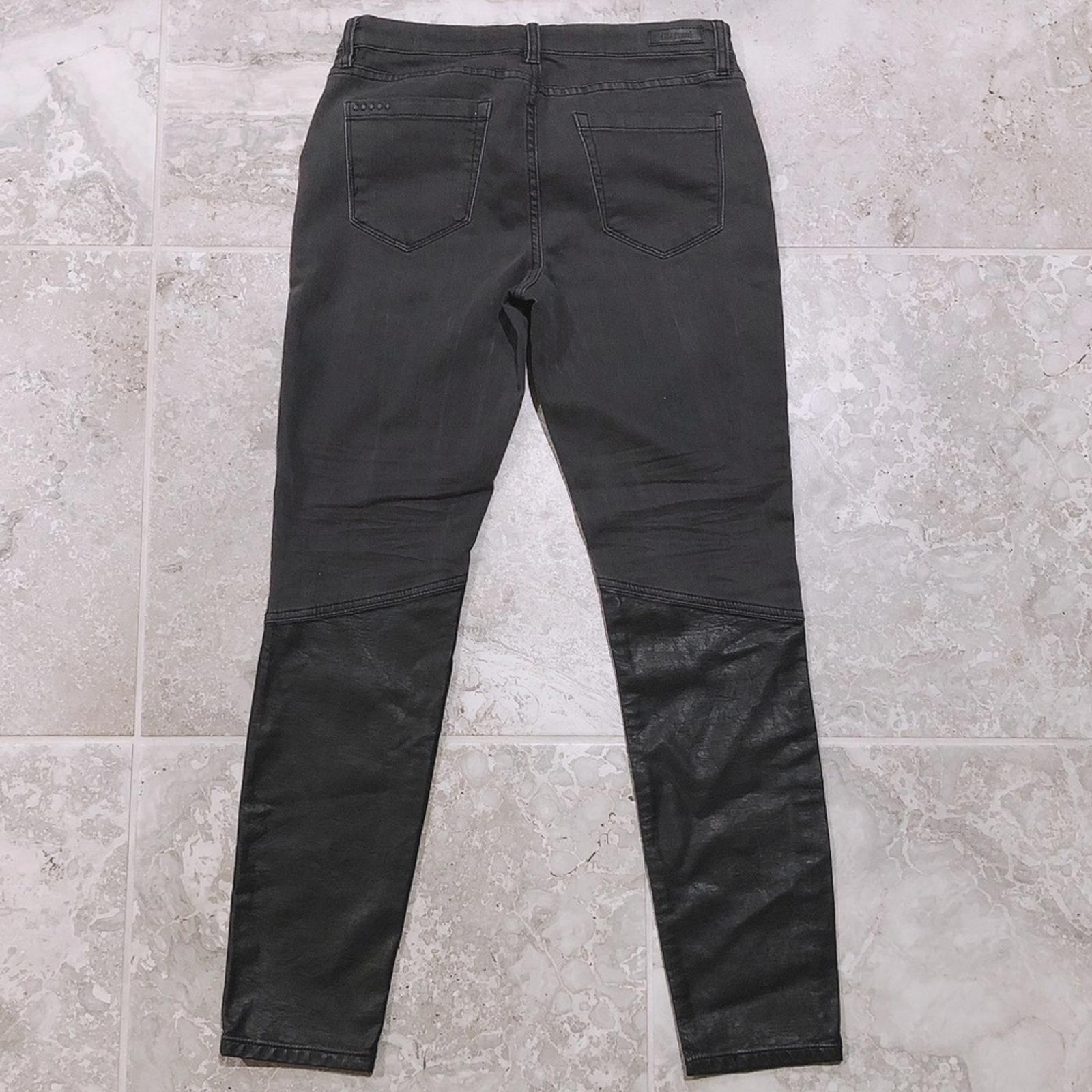 Blank NYC Down to Earth Pants Skinny Jeans High Rise, Black Size 28 New w/Tag