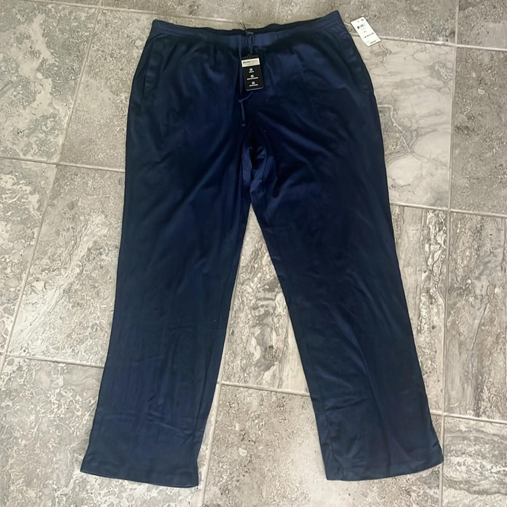 Alfani Men’s Pajama Sleepwear Sleep Pants in Neo Blue, NWT, Size XL