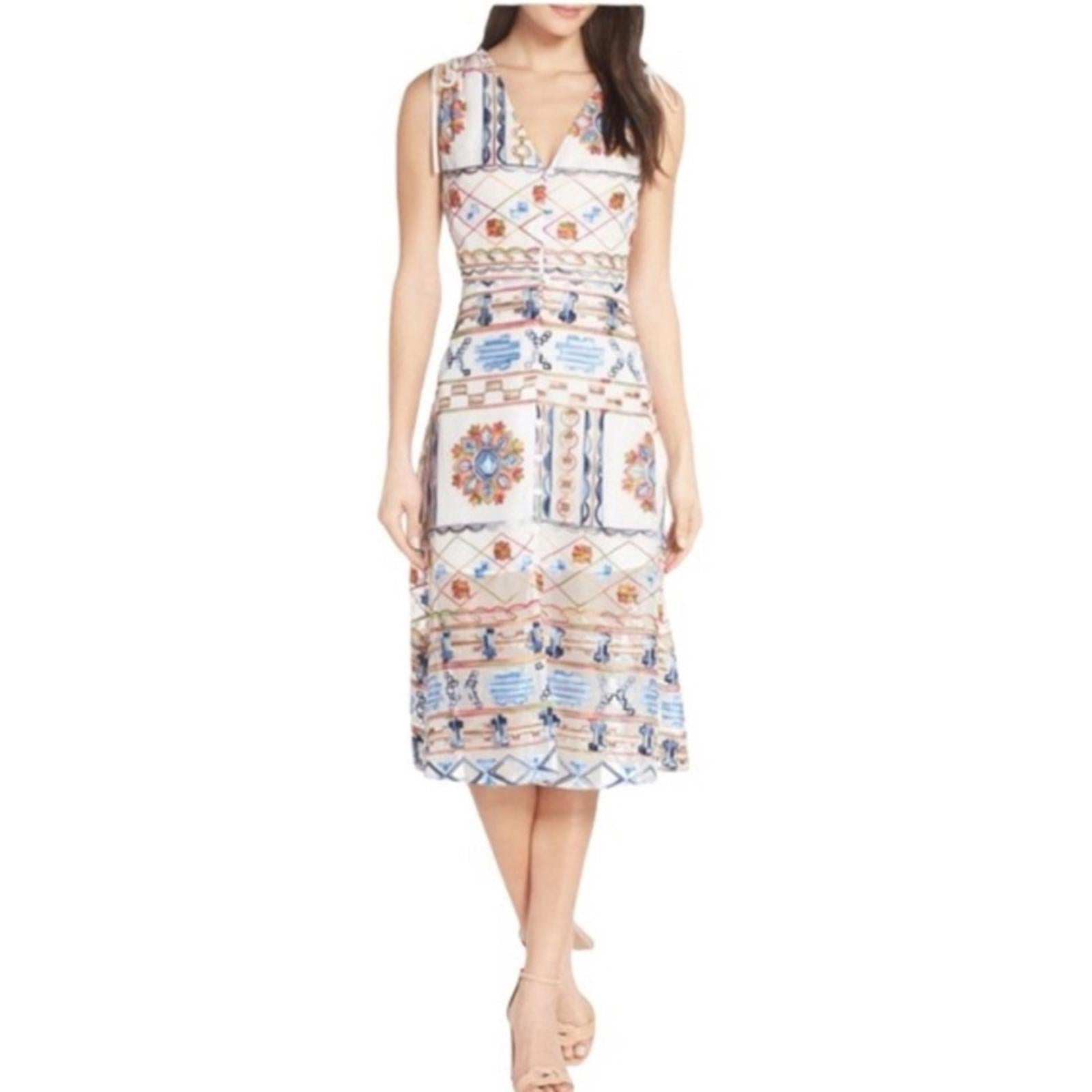 Ali+Jay Embroidered Midi Dress, Size L New w/Tag Retail $148