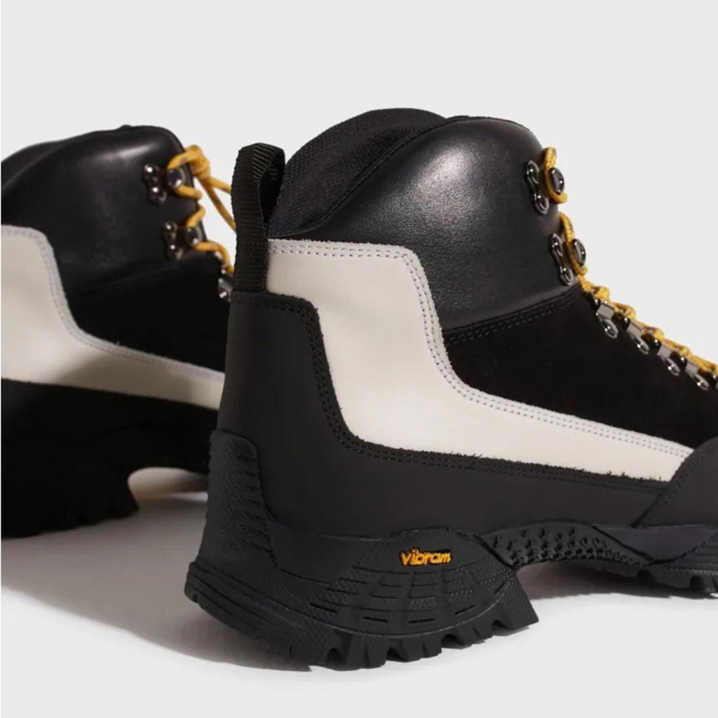 J. Linderberg Hiker High Boots in Black, Size 42 New in Box