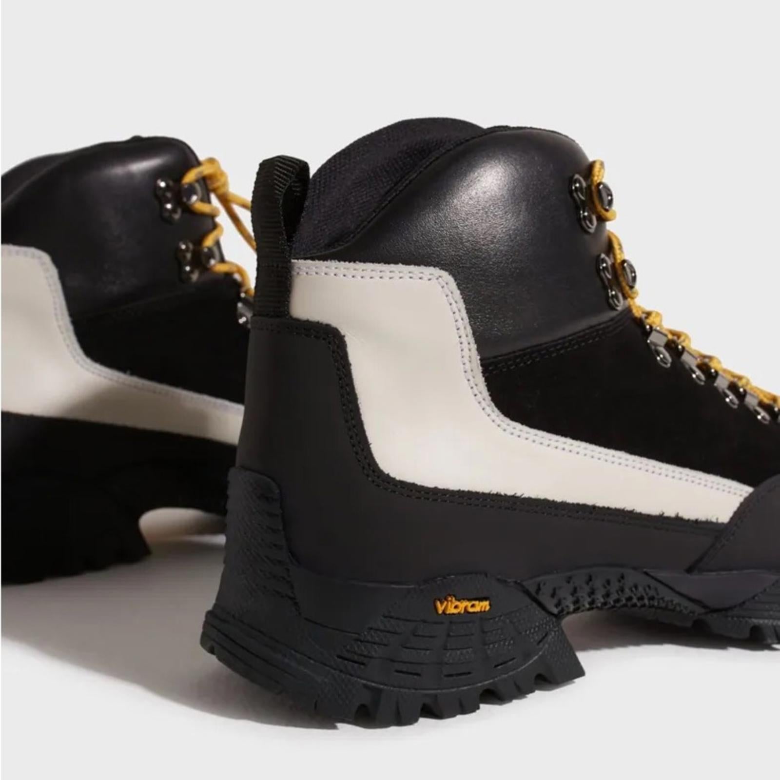 J. Linderberg Hiker High Boots in Black, Size 42 New in Box