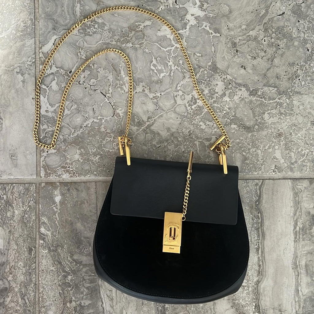 Chloé Drew Leather Shoulder Bag, Crossbody (Made in Italy) EXCELLENT! $1650