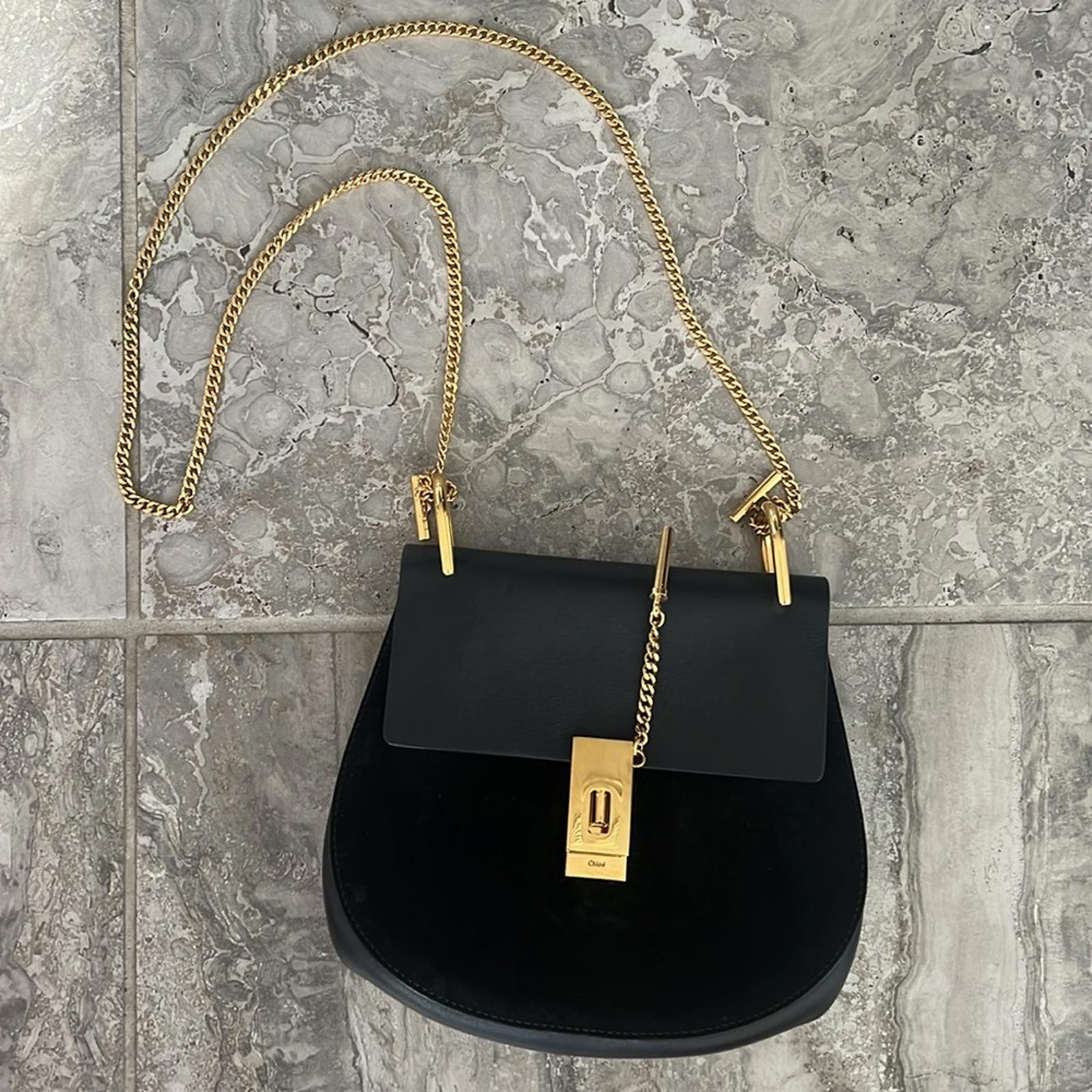 Chloé Drew Leather Shoulder Bag, Crossbody (Made in Italy) EXCELLENT! $1650