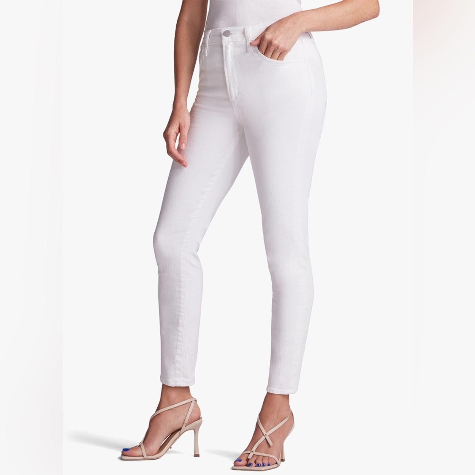 JOE’S The Charlie High Rise Skinny Jeans, White, Size 34 New w/Tag
