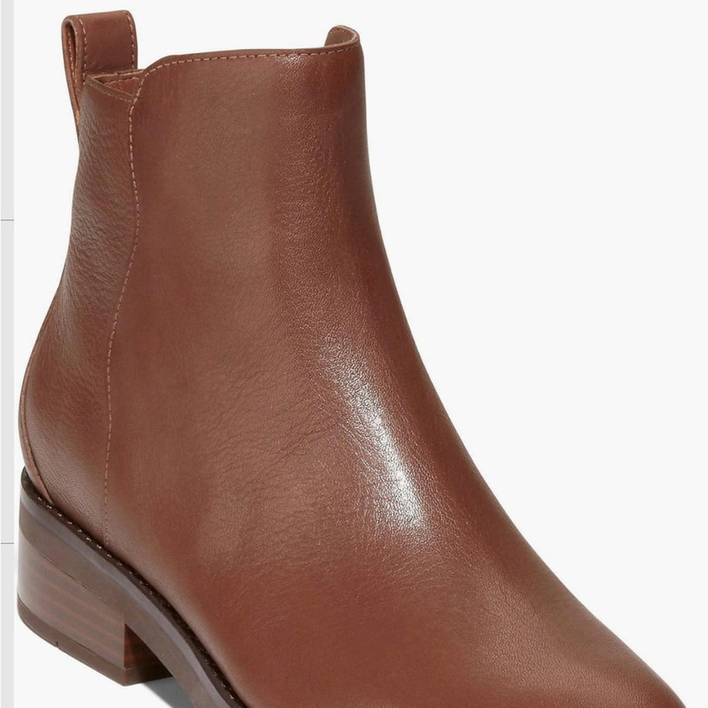 COLE HAAN Waterproof River Chelsea Booties, Sequoia Le Size 7, New w/o Box