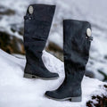 Sun+Stone Allicce Round-Toe Zip Up Dress Boots, Wide Calf, Black Size 8 NEW