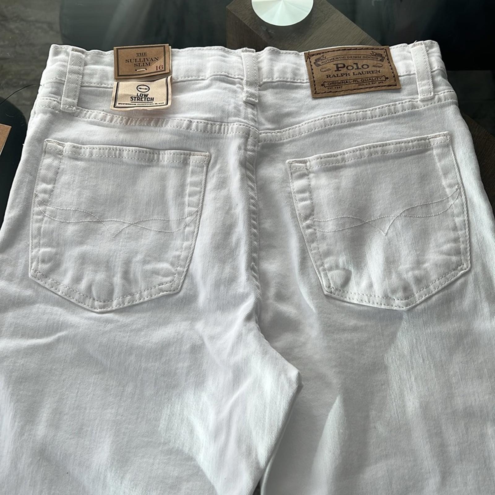 Polo Ralph Lauren Big Boys Sullivan Slim Stretch Denim Shorts Size 16 NWT