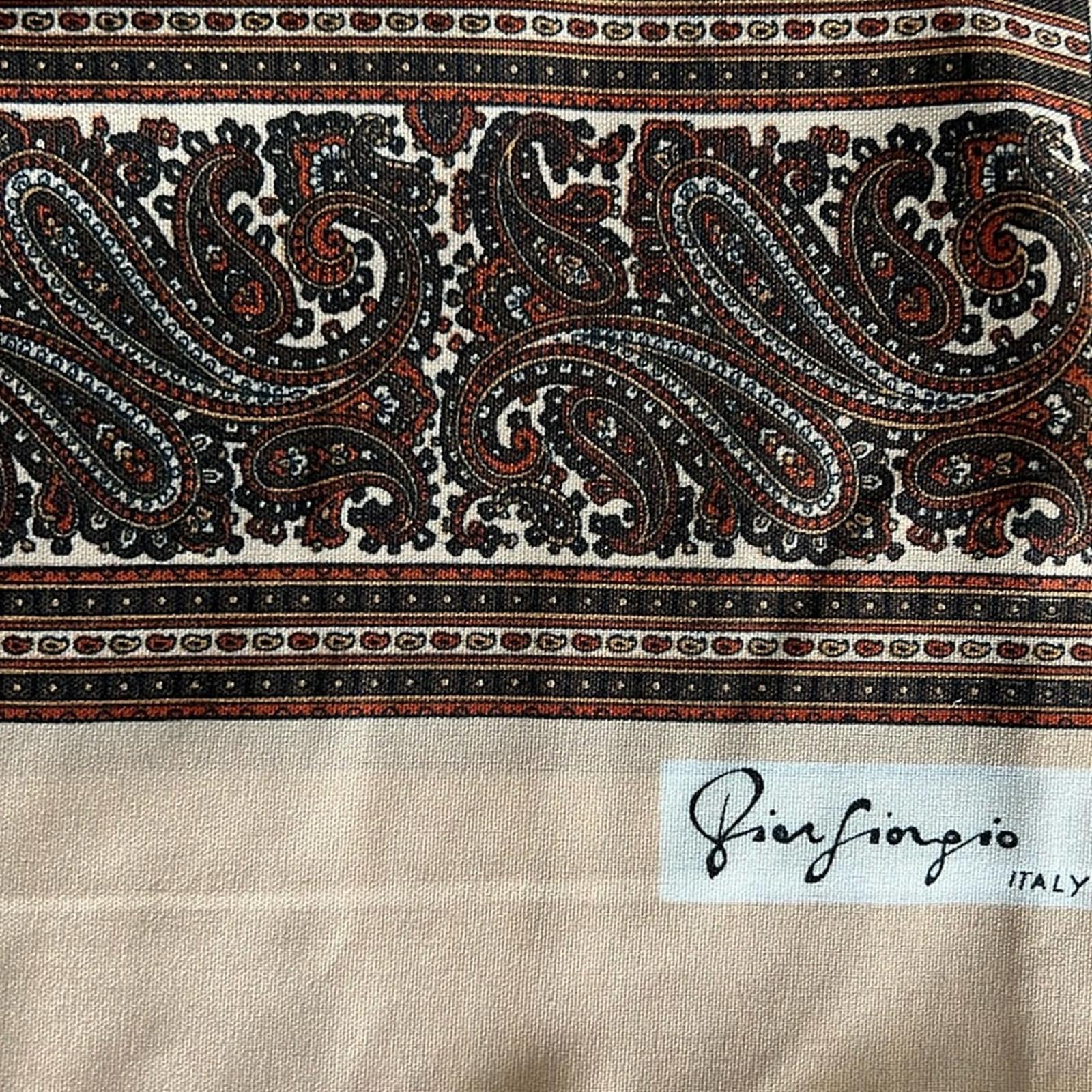 NWT Pier Giorgio (Made in Italy) Rectangular Scarf, New in Packaging