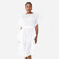 NWT Jag Women's The Eden Dress, White Eyelet Size S/M New w/Tag Retail $406