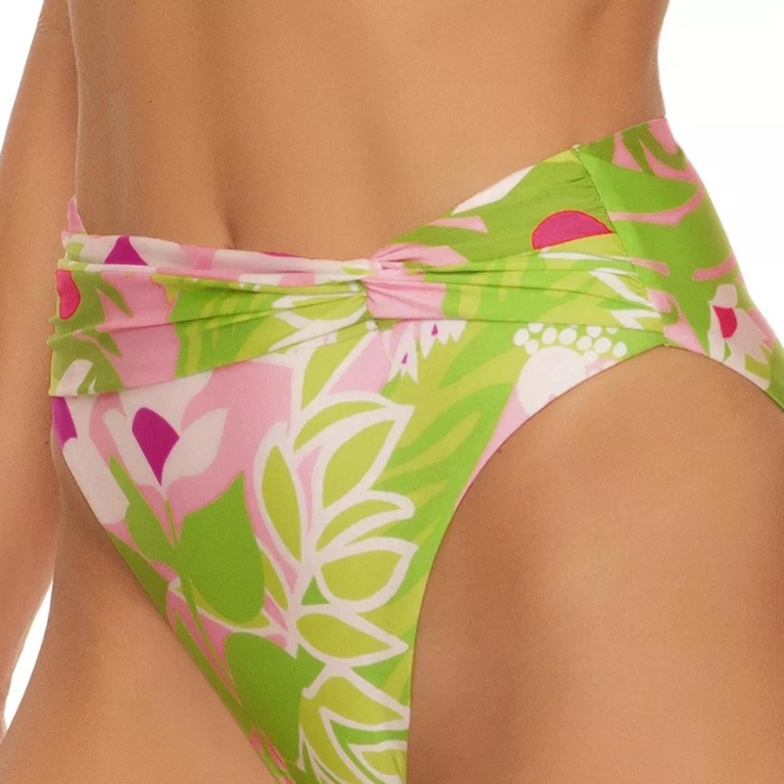 NEW Trina Turk La Palma High Waist Bikini Bottom, Size 6, New w/Tag Retail $88