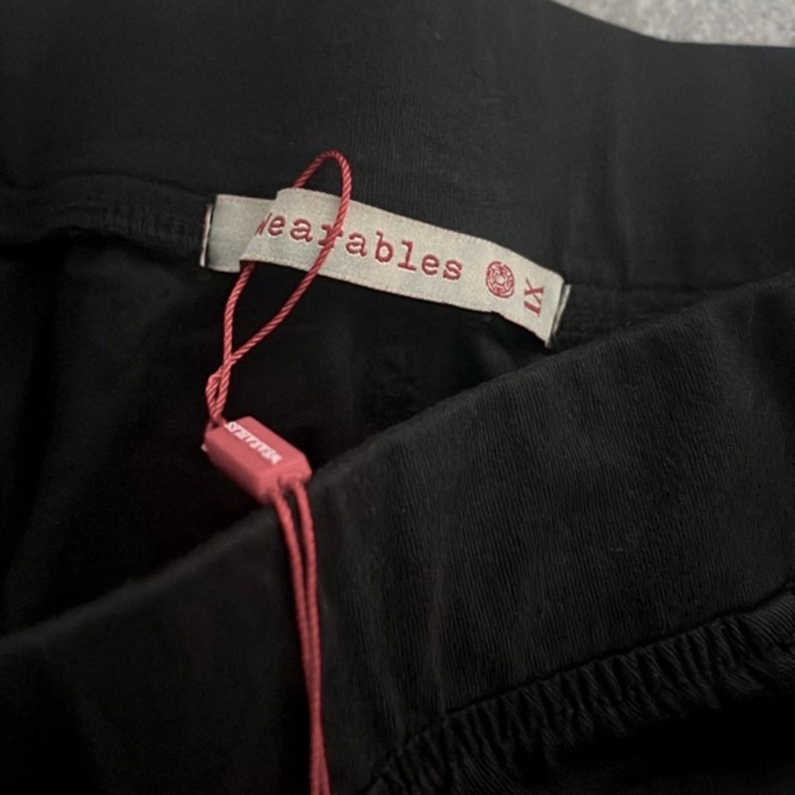 Wearables Black Pants , Size 1X New w/Tag