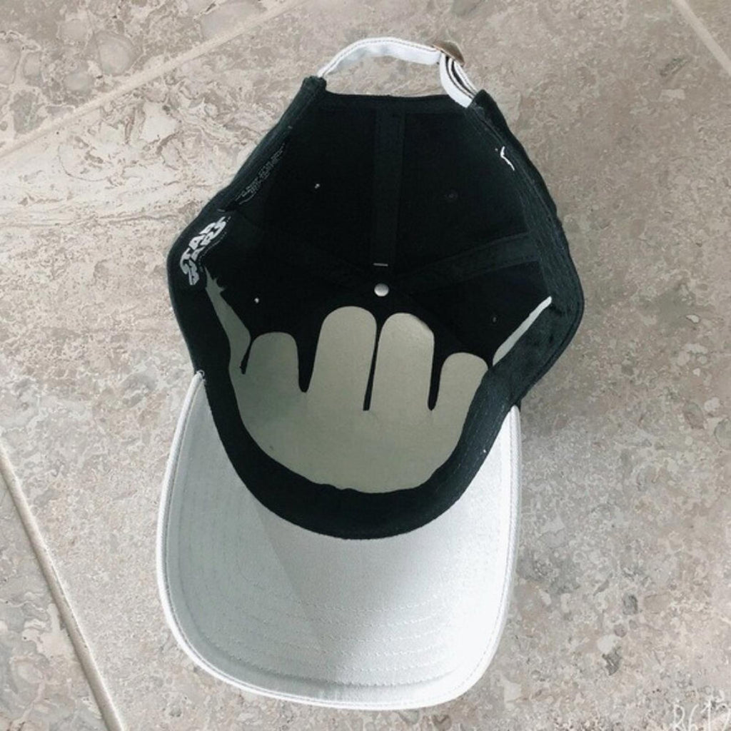 Disney’s Star Wars The Mandalorian Strap Back Dad Hat in Black, One Size, NWT